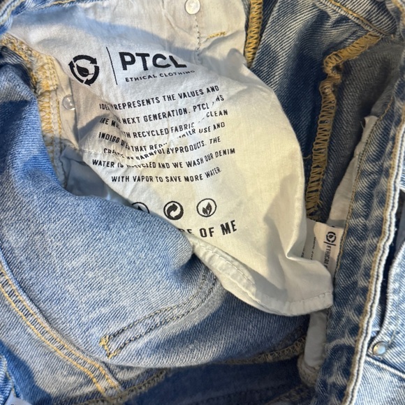 PTCL Nordstrom Distressed Denim Maxi Skirt Women’s Size Medium‎ NWOT - Picture 7 of 10